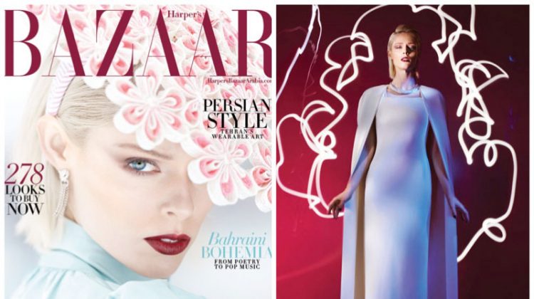 Coco Rocha Turns Up the Glam Factor for Harper’s Bazaar Arabia