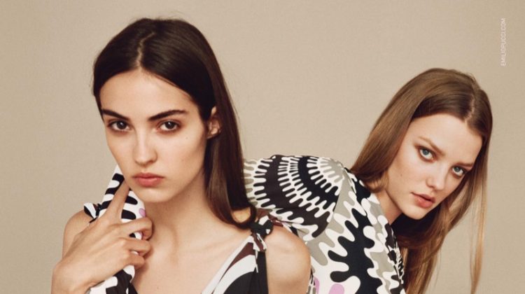 Emilio Pucci Spotlights Bold Prints in Spring 2017 Campaign