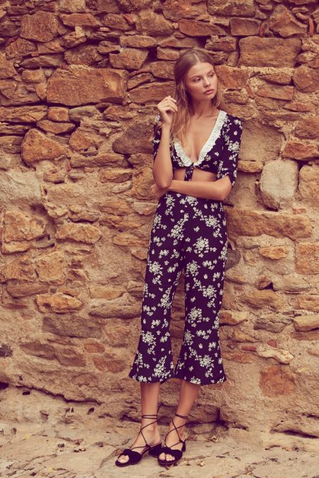 Magdalena Frackowiak Poses in For Love & Lemons' Sultry Spring 2017 Collection