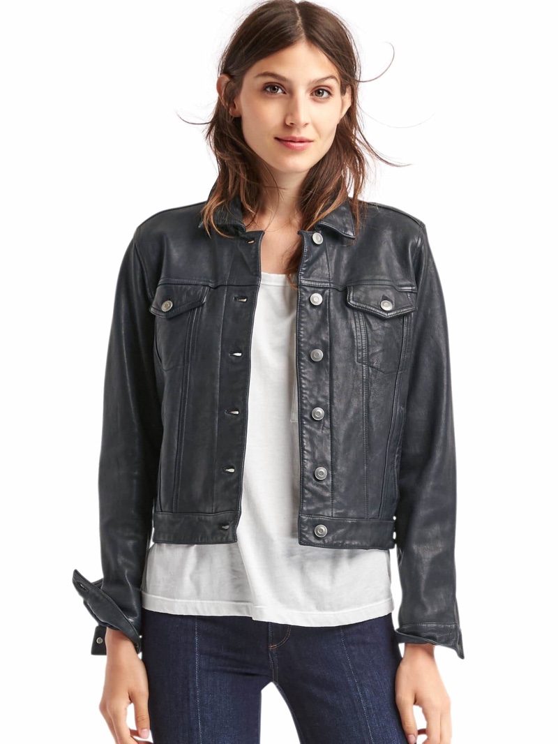 Gap Icon Leather Jacket