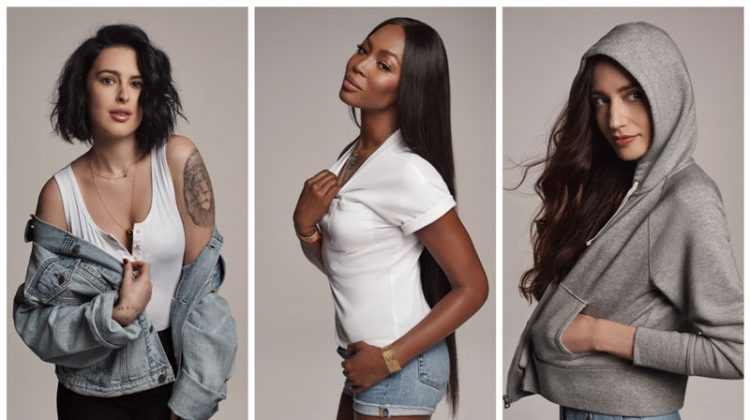 Naomi Campbell, Rumer Willis, Lizzy Jagger Channel the 90’s in Gap Campaign