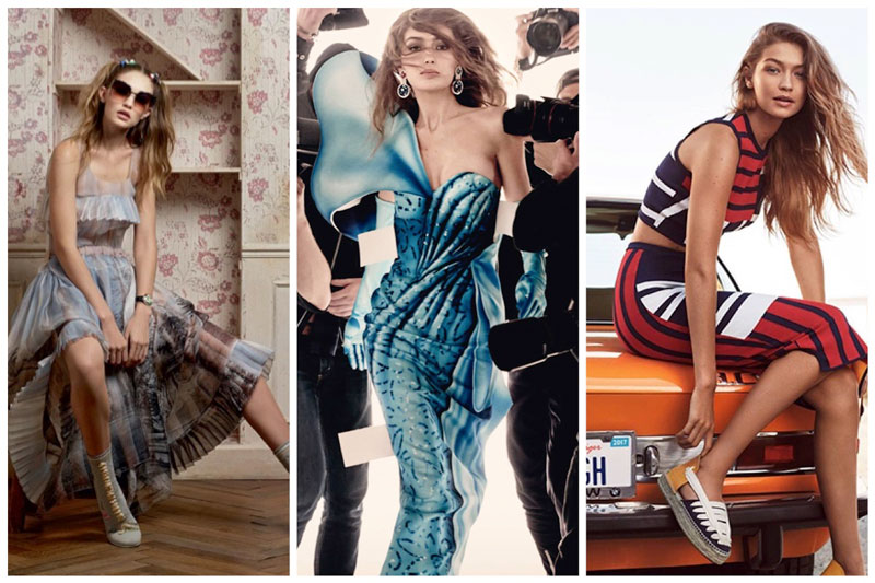 Gigi hadid spring 2017 campaigns