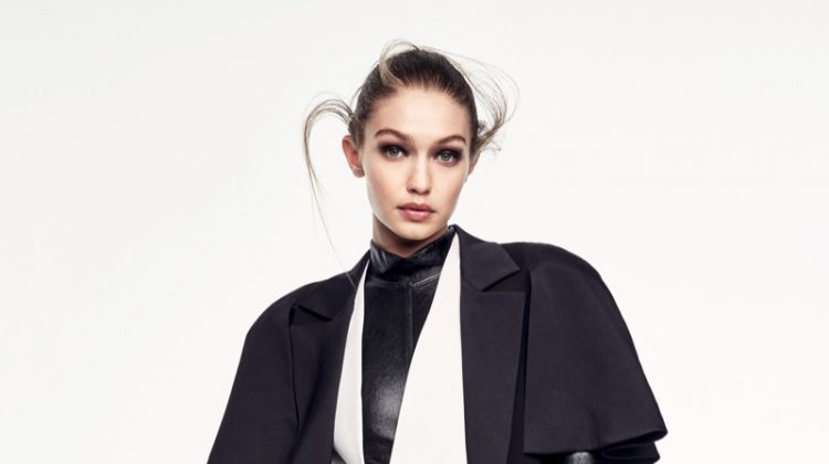 Gigi Hadid Poses in Fashion Forward Looks for Vogue China
