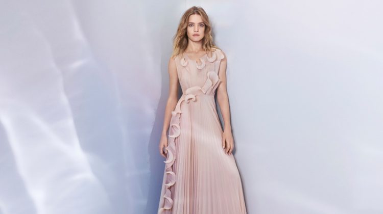 Natalia Vodianova Looks Pretty in Pink for H&M Conscious Exclusive