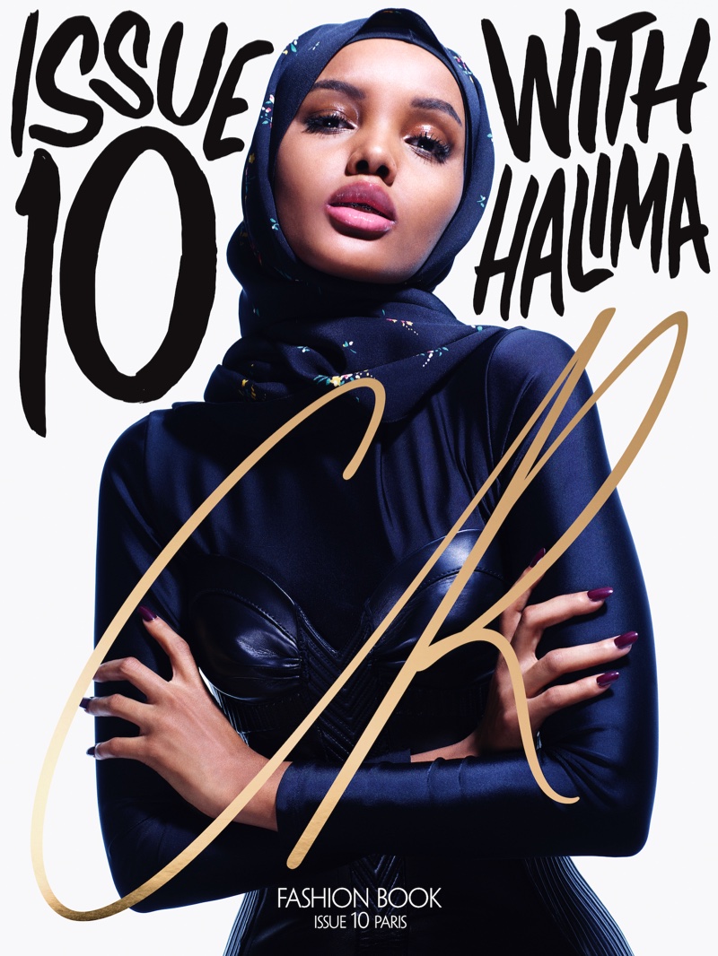 Halima Aden on CR Fashion Book #10 Cover
