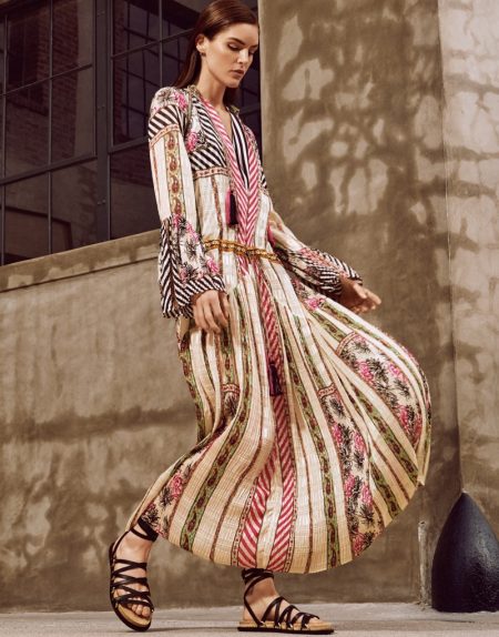 Hilary Rhoda Poses in the Spring Collections for The Edit – Fashion ...