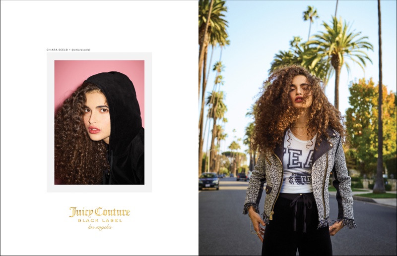 Chiara Scelsi stars in Juicy Couture’s spring-summer 2017 campaign