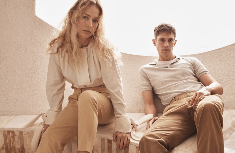 Raquel Zimmermann and Mathias Lauridsen star in Mango Committed campaign