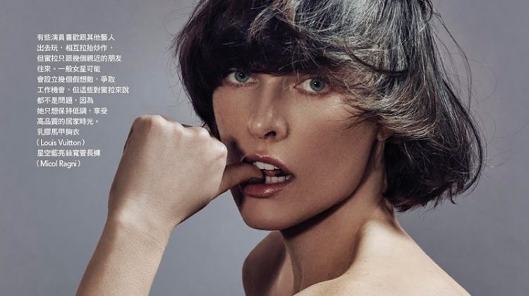 Milla Jovovich Tries on Statement-Making Styles for Vogue Taiwan