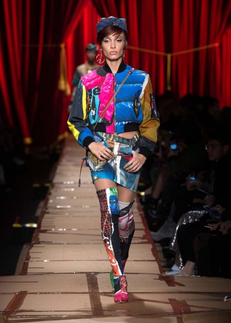 Moschino Focuses on Recycled Fashion for Fall 2017