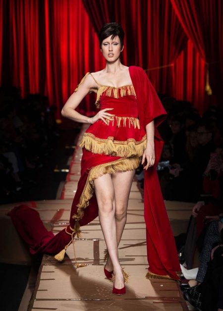 Moschino Focuses on Recycled Fashion for Fall 2017