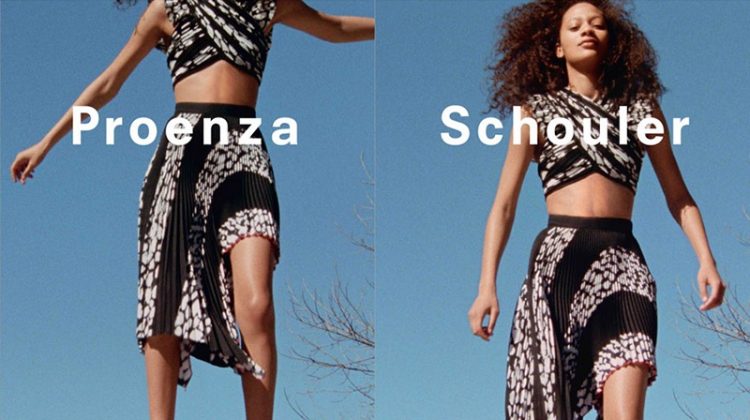Selena Forrest stars in Proenza Schouler's spring-summer 2017 campaign