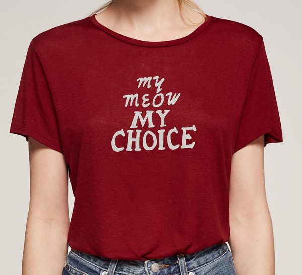 reformation james crop tee