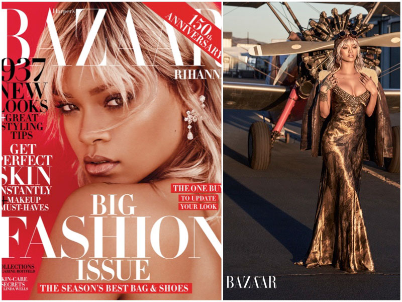 Rihanna harpers bazaar 2017