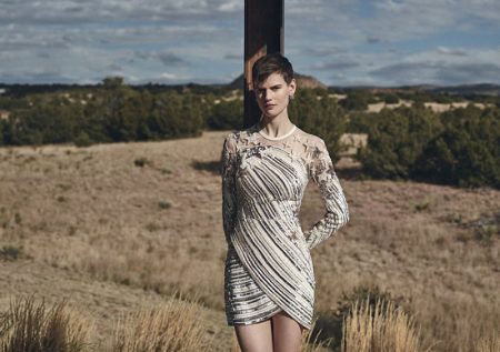 Saskia de Brauw Models Spring's Statement Styles for Neiman Marcus Saskia de Brauw Models Spring's Statement Styles for Neiman Marcus