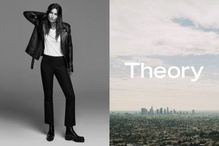 Lily Aldridge, Liya Kebede Wear the Essentials in Theory's Spring 2017 Campaign Lily Aldridge stars in Theory's spring-summer 2017 campaign