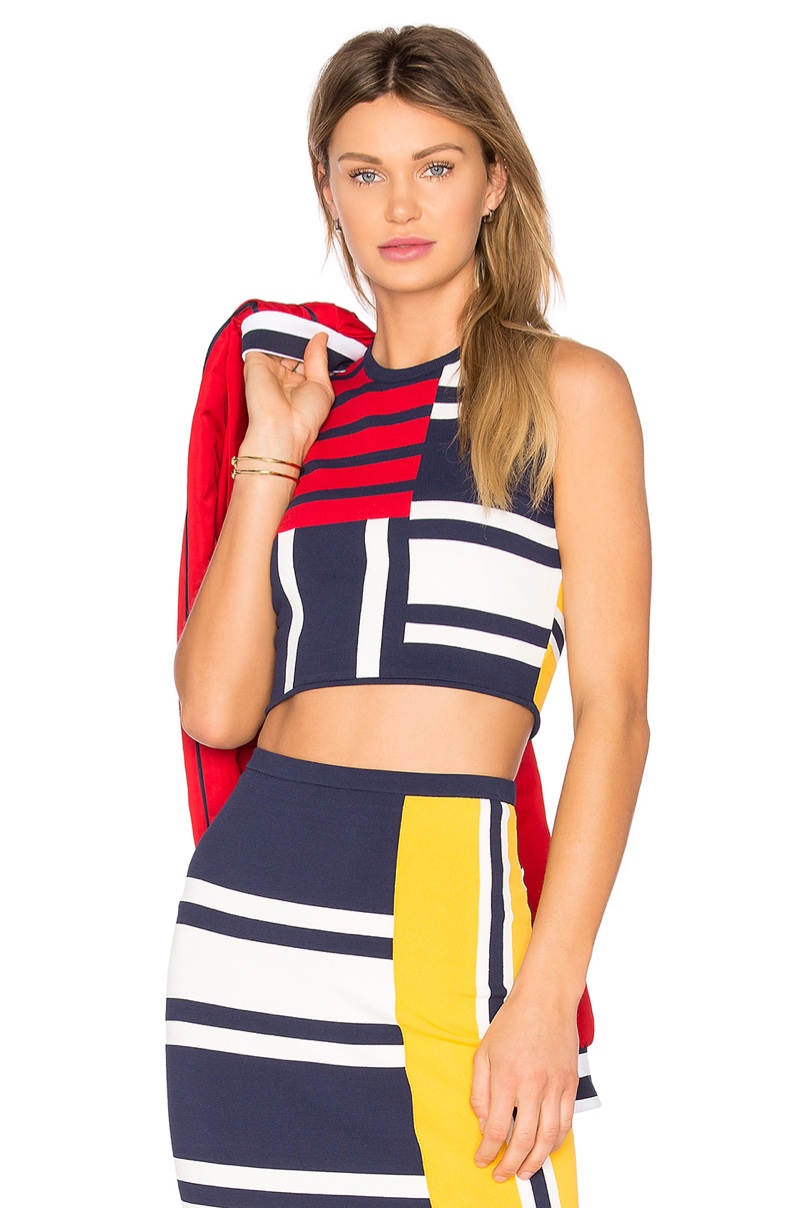 Tommy x Gigi Patchwork Top and Skirt