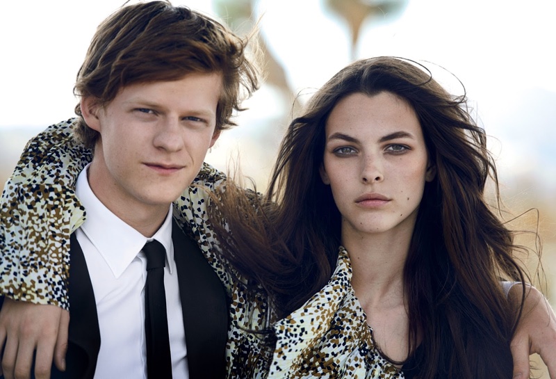 Vittoria Ceretti and Lucas Hedges star in Vogue’s February issue