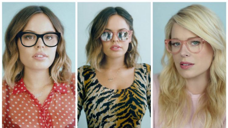 Amanda de Cadenet x Warby Parker glasses