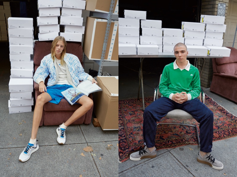Lexi Boling gets sporty in Part III of the adidas Originals by Alexander Wang collection