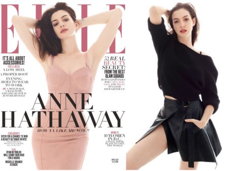 Anne Hathaway Stars in ELLE, Talks 'Ocean's Eight' Anne Hathaway Stars in ELLE, Talks 'Ocean's Eight'