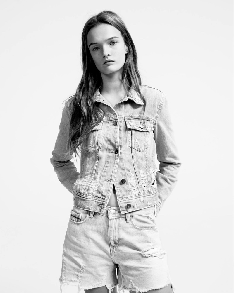 Lulu stars in Calvin Klein Jeans' spring-summer 2017 advertising campaign