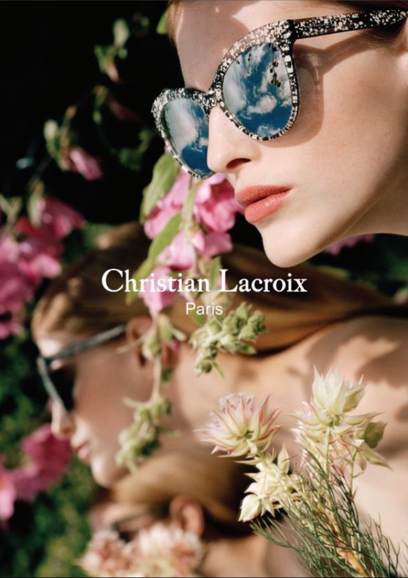 An image from Christian Lacroix's spring-summer 2017 advertising campaign