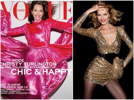 Christy Turlington & Eva Herzigova Bring the Smiles to Vogue Paris Christy Turlington & Eva Herzigova Bring the Smiles to Vogue Paris