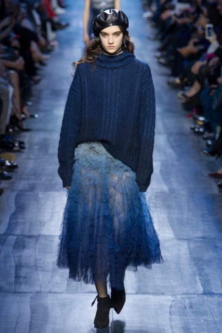 Dior Goes Into the Blue for Fall 2017