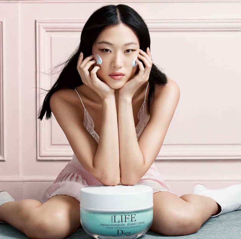 Model Sora Choi for Dior Hydra Life