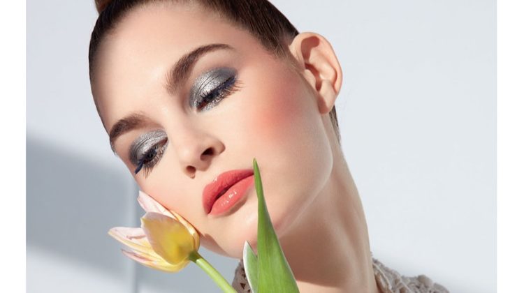 Laura Love & Teddy Quinlivan Model Dior’s Spring Beauty Looks