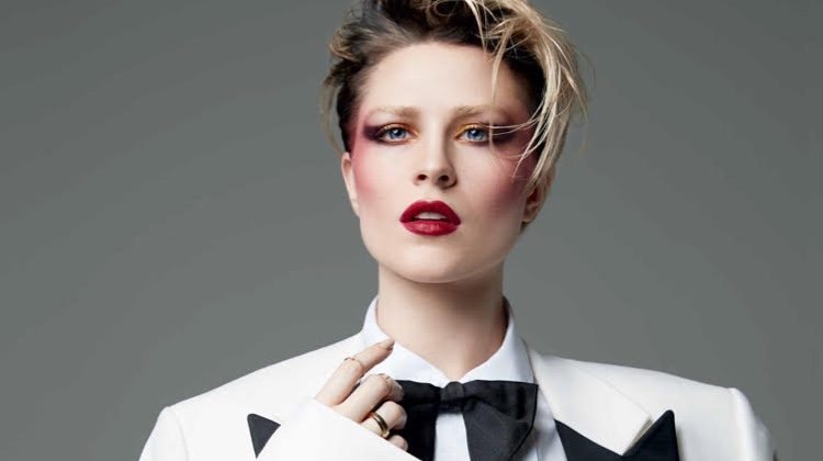 Evan Rachel Wood Suits Up for ELLE Canada Cover Shoot