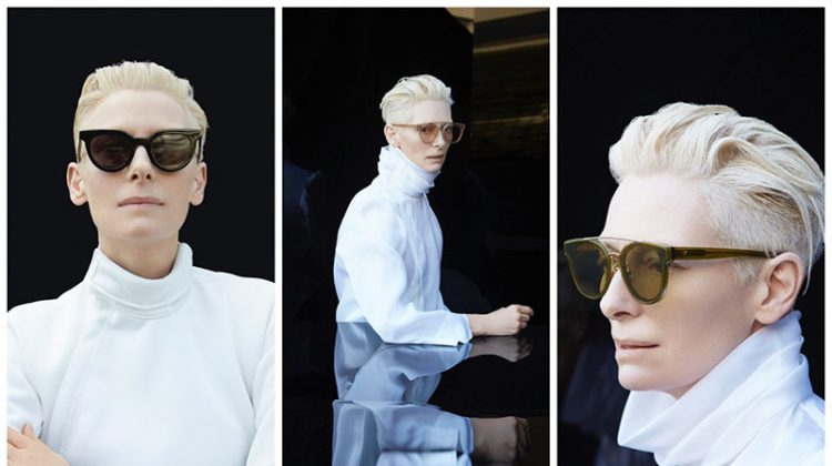 Tilda Swinton x Gentle Monster sunglasses collaboration