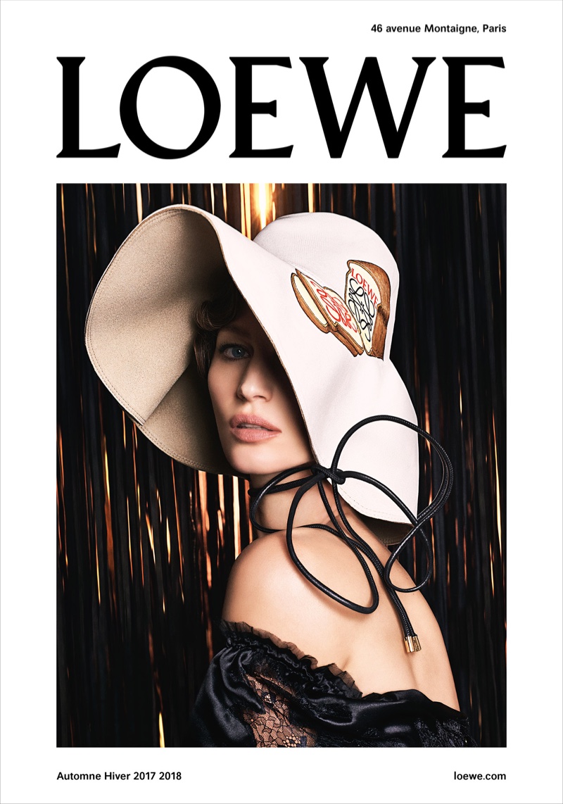 Supermodel Gisele Bundchen stars in Loewe's fall 2017 campaign