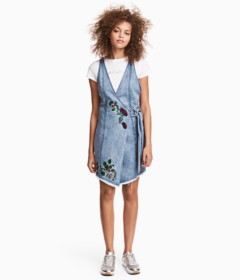 H&M Loves Coachella Denim Dress $49.99