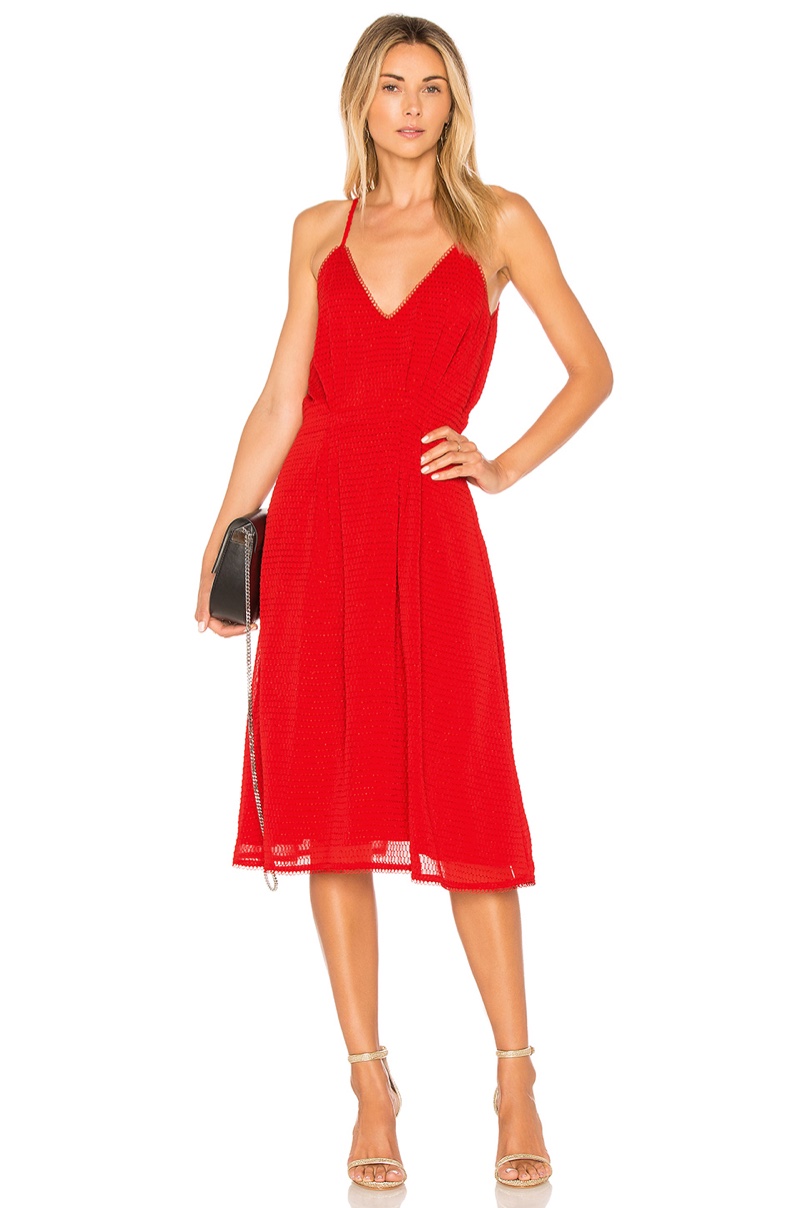 House of Harlow 1960 x REVOLVE Ines Dress in Racing Red $178