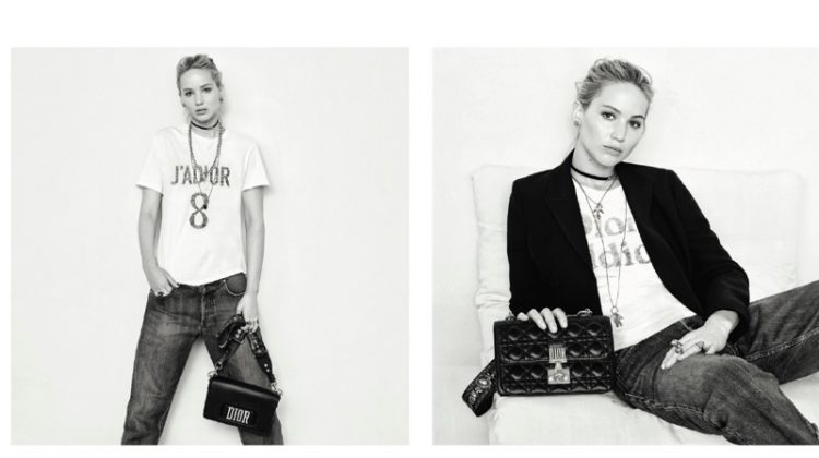Jennifer Lawrence fronts Dior fall 2017 handbag campaign