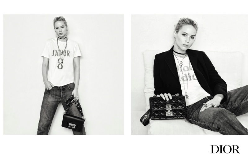 Jennifer Lawrence fronts Dior fall 2017 handbag campaign
