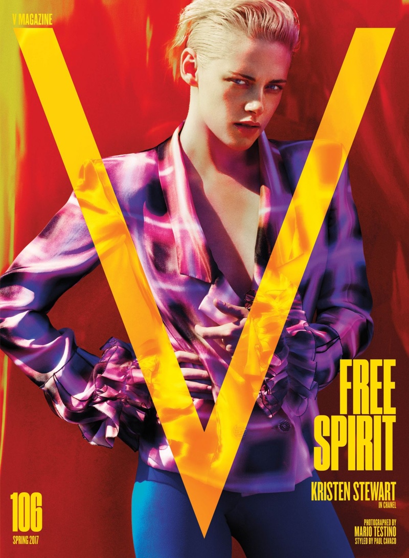 Kristen Stewart on V Magazine Spring 2017 Cover