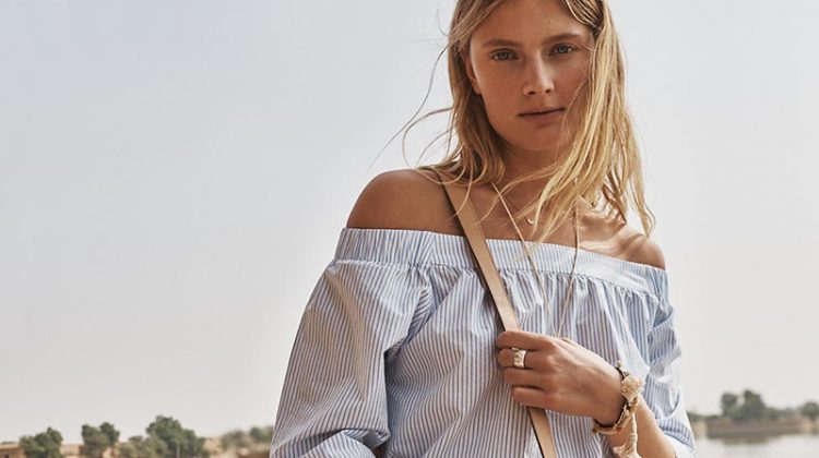 Constance Jablonski Takes On the Chicest Spring Looks from Madewell
