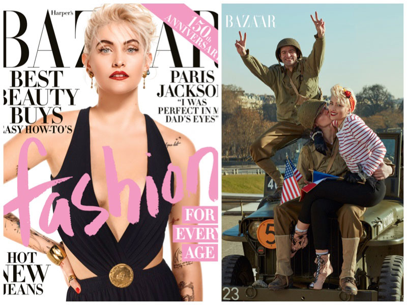 Paris jackson harpers bazaar