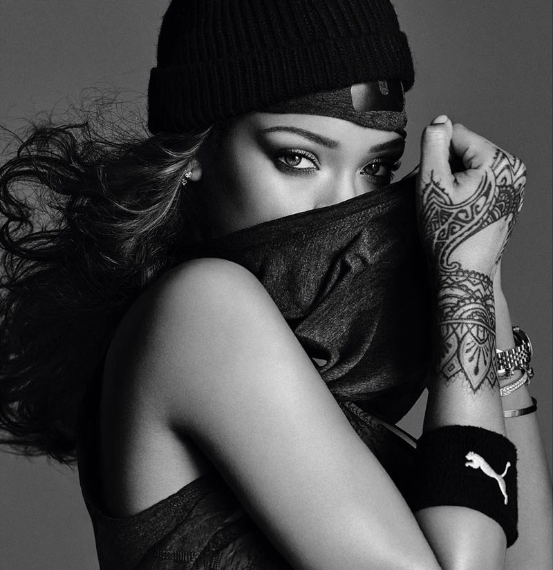 Rihanna Gets Her Close-Up in Fenty Puma Campaign