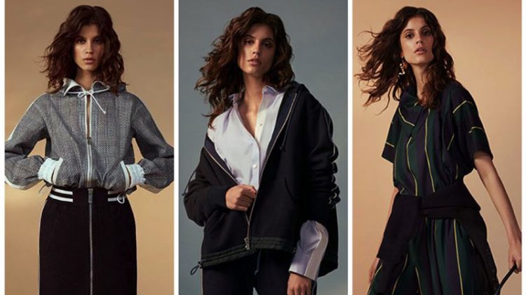 Just In: Sacai & Net-a-Porter’s Sporty Luxe Designs Arrive