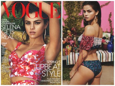 Selena Gomez Embraces Bold Prints in Her First Vogue Cover Shoot Selena Gomez Embraces Bold Prints in Her First Vogue Cover Shoot