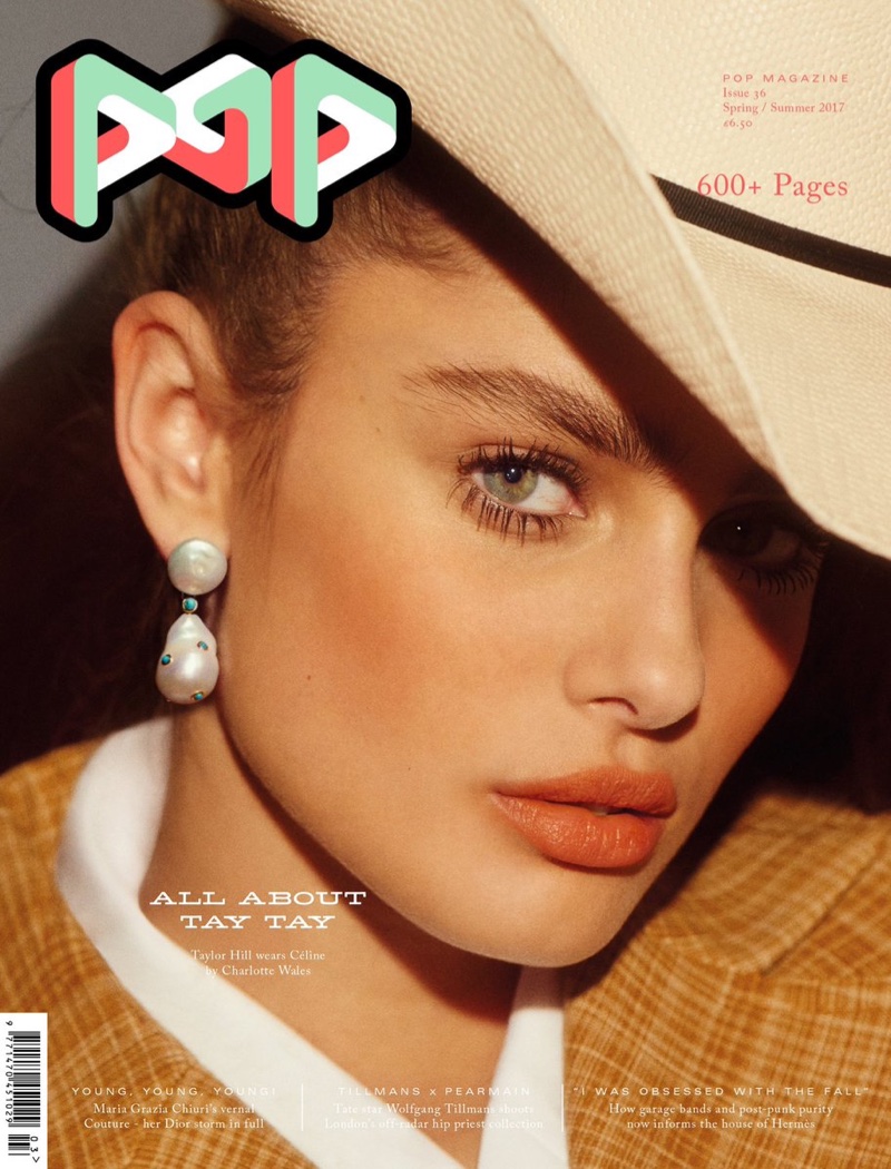 Taylor Hill on POP Magazine Spring/Summer 2017 Cover