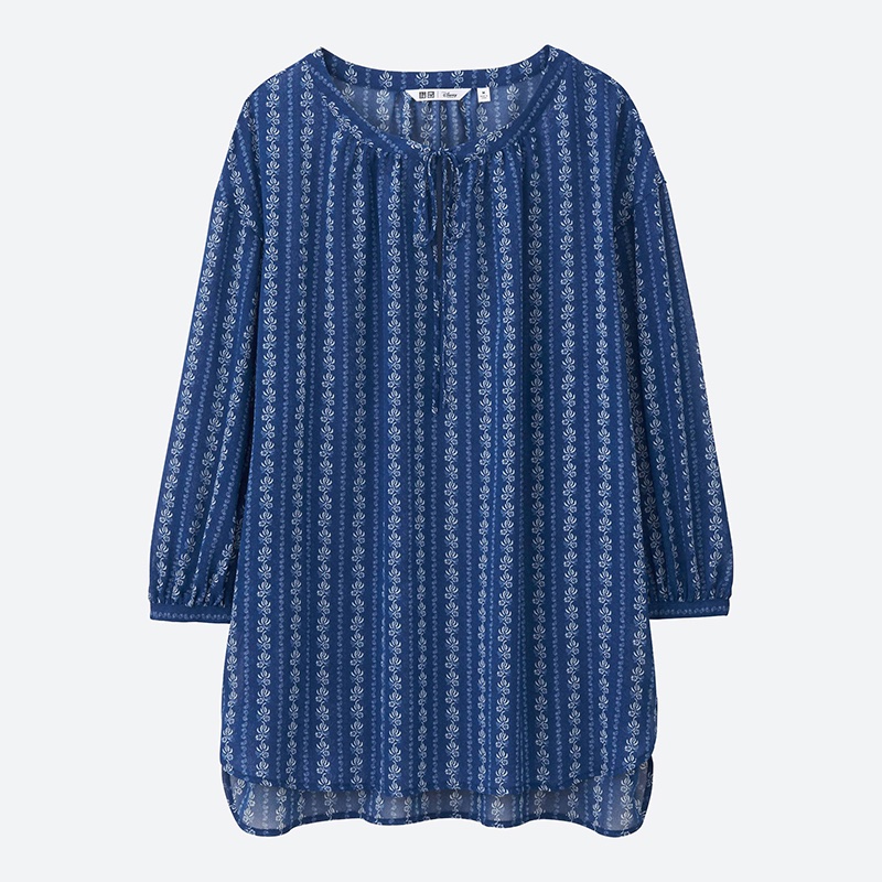 Uniqlo Beauty and the Beast 3/4 Sleeve Blouse