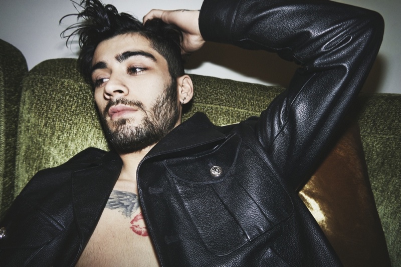 Gigi Hadid photographs Zayn Malik for Versus Versace's spring-summer 2017 campaign