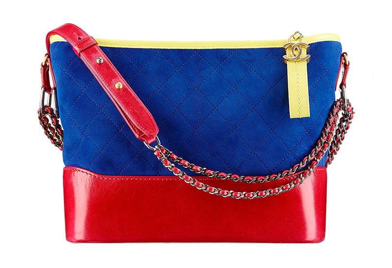 Chanel Gabrielle Hobo Bag in Red/Blue/Yellow $3,600