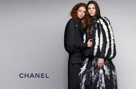 Natalie Westling & Vittoria Ceretti Front Chanel's Pre-Fall 2017 Campaign