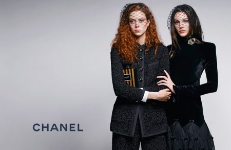 Natalie Westling & Vittoria Ceretti Front Chanel's Pre-Fall 2017 Campaign